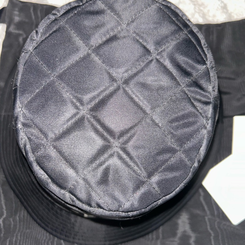 Celine Black Quilted Hat - Picture 6 of 9